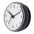 thumbnail image 3 of DOLITY Bathroom Shower Clock Decor Water Resistant for Pool Supplies Household Desk grey, 3 of 9