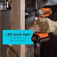 thumbnail image 4 of Black & Decker Perceuse/perceuse au Lithium-Ion 20 Volts MAX, 4 of 5