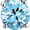 Aqua, variant on Womens Traditional 2CT Round CZ Solitaire Clip-On Earrings - GoldSilver Non-Pierced 8MM