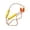 Yellow, variant on Wireless Neckband Headphones, Noise Reduction Earbud Headphones with Mic, IPX5 Waterproof Rechargeable Work Earbuds, 20Hrs Playtime Bluetooth Earphones for Industrial Yard Work