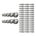 thumbnail image 4 of Almencla 10X 50Pcs Stacked ing Beads Kit ing Lures Tackle for Perch Trout, 4 of 8