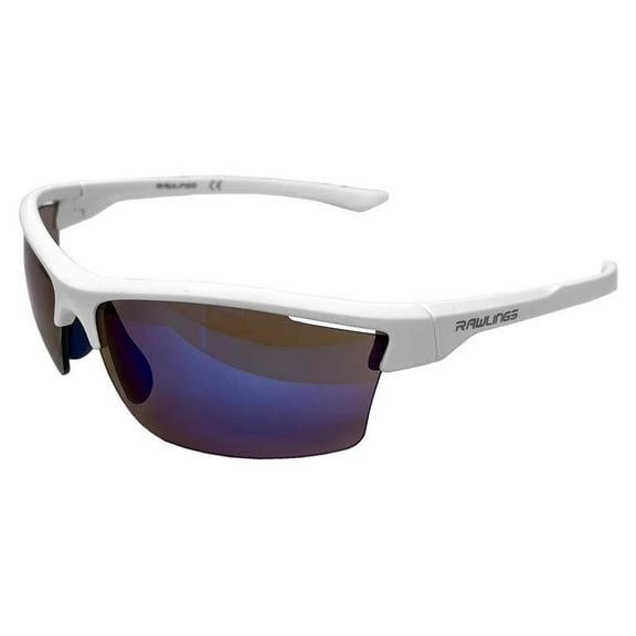 Rawlings Sporting Goods Rawlings Youth Rl-Smu-2203 Baseball Sunglasses White/Purple