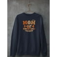 thumbnail image 3 of Mom Of Monsters. Funny Quote Sweatshirt Women -Image by Shutterstock, Female XX-Large, 3 of 4