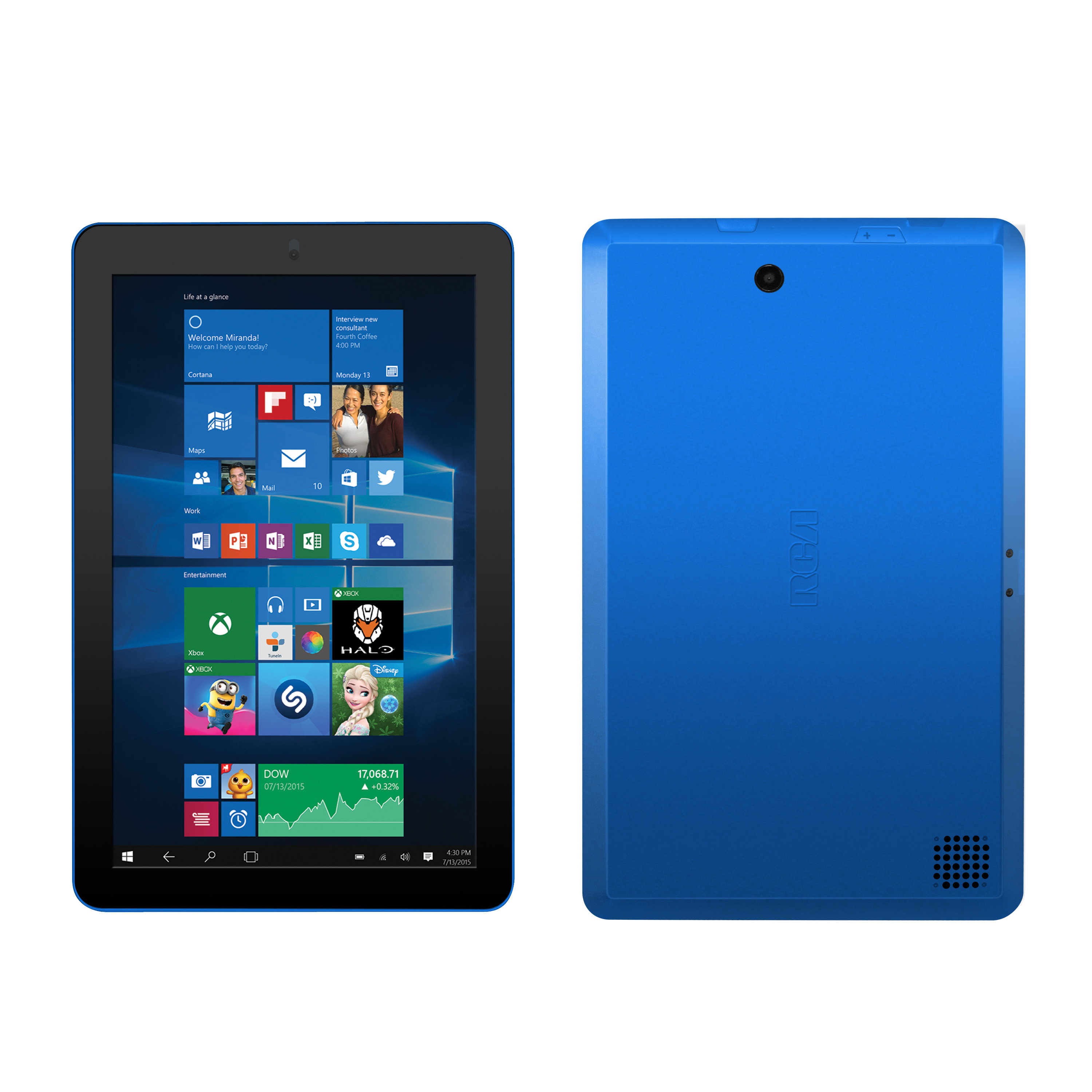 RCA Cambio 10.1" 2-in-1 Quad-Core Windows 10 Tablet - image 4 of 7