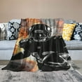 thumbnail image 2 of Nawypu Football Blanket for Boys Girls, Cool Football Themed Design Printed Throw Blankets for Lap, Chair Sofa, Warm Soft Cozy Blanket, 2 of 6