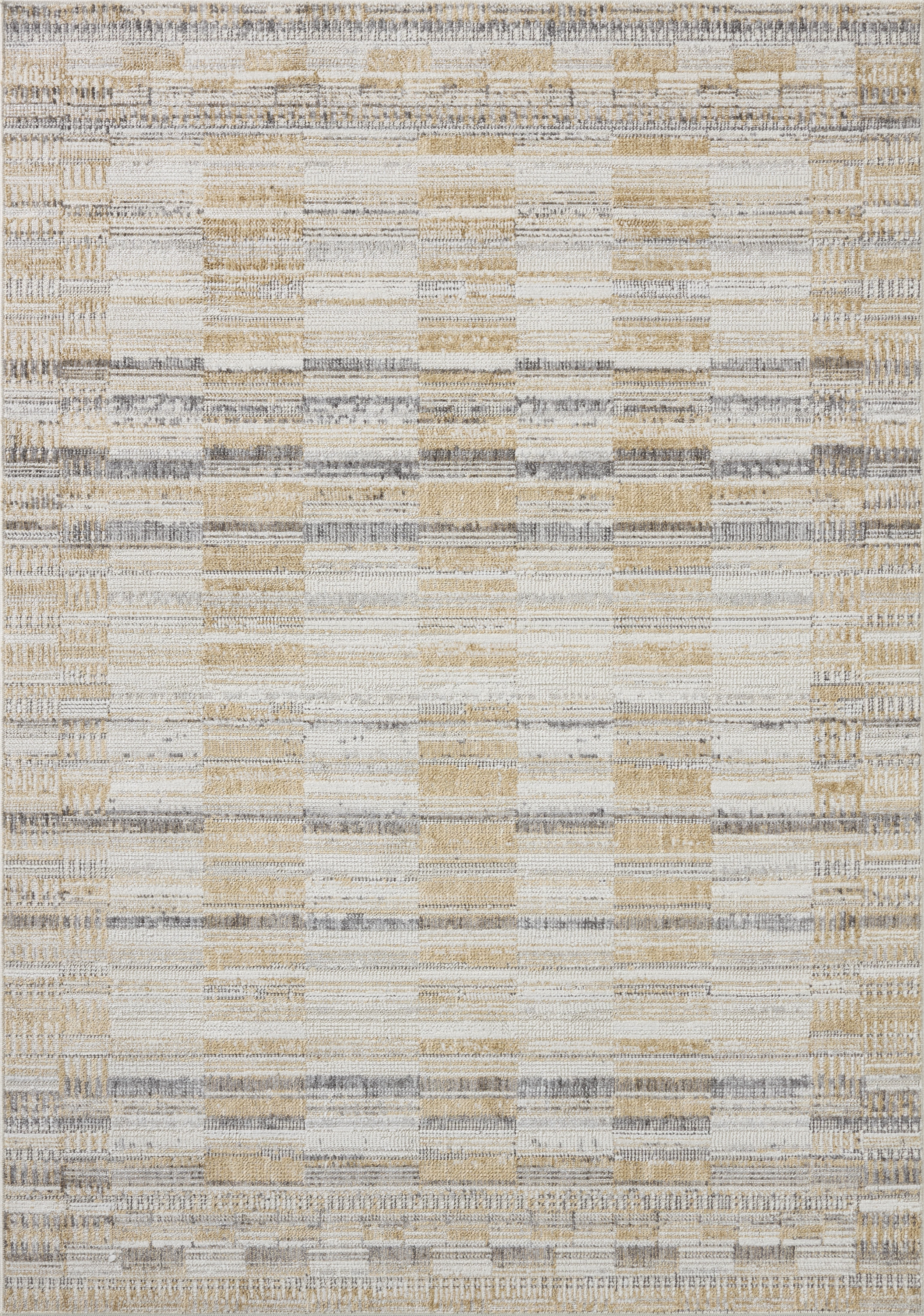 Loloi Roxie Granite / Gold 2'-0" x 3'-0" Area Rug