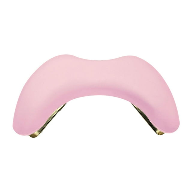 Reposabrazos portátil en forma de U para uñas, de piel sintética, para manicura acrílica, salón de belleza y bricolaje en casa.