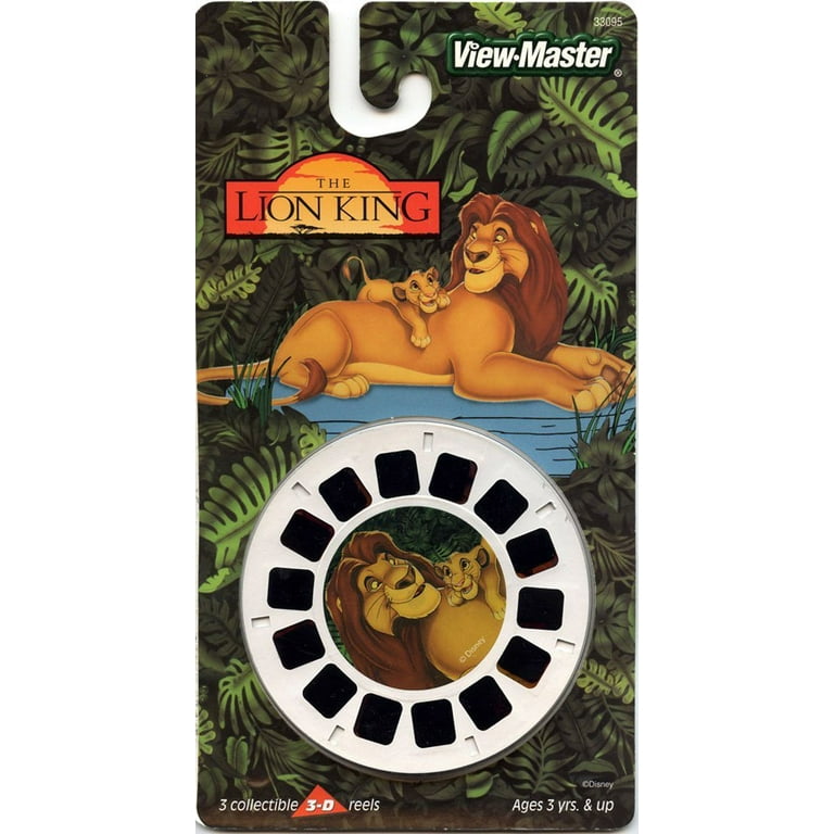 Lion King (The) - Disney's Classic ViewMaster - 3 Reel Set on Card