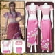 thumbnail image 2 of Traje de baño de dos piezas para cosplay de Aerith de Final Fantasy 7, disfraz para mujeres adultas y niñas, conjunto de bikini, traje de baño de Halloween, 2 of 5