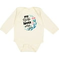 thumbnail image 3 of Inktastic My Gigi Loves Me Girls Girls Long Sleeve Baby Bodysuit, 3 of 5