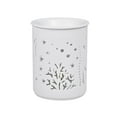 thumbnail image 2 of Ceramic Snowflake Aromatherapy Lamp Electric Aroma Lamp Wax Melter Essential Aroma Night Light, 2 of 8