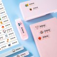 thumbnail image 2 of Customizable Transparent Waterproof Labels for Office Supplies School Stationery Bottles Lunch Box Toys Small Size, 2 of 7