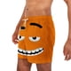 thumbnail image 4 of Pantalones Cortos de Cintura Elástica de los Hombres con Impresión Divertida, Pantalones de Baño Casuales con Bolsillos para el Uso Diario de la Playa de Verano, 4 of 5