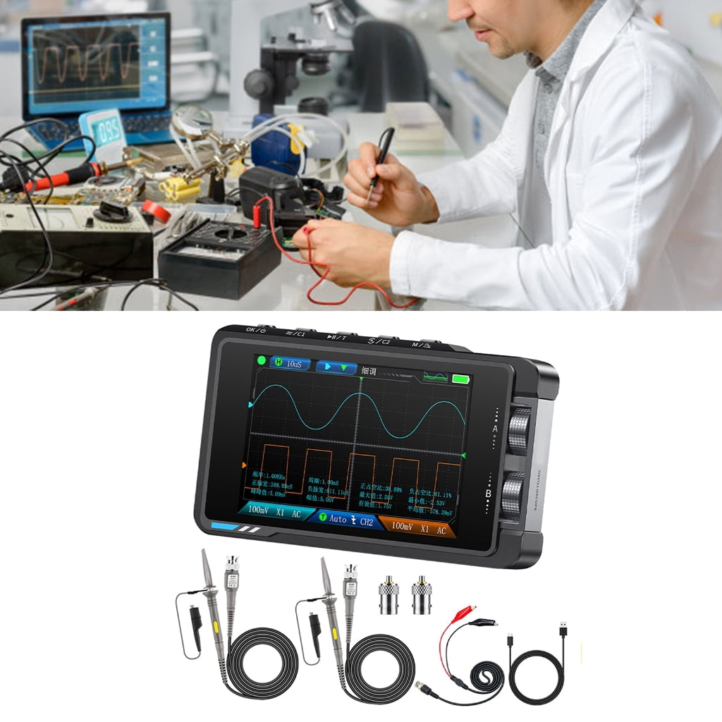 Jesscasday DS215H Oscilloscope Electronic Repair Tool for Engineers and DIY Enthusiasts