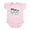 Petal Pink, variant on CafePress - Lil' Sister Of Three (Girls) Infant Bodysuit - Baby Light Bodysuit, Size Newborn - 24 Months