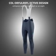 thumbnail image 3 of WOSAWE Men's Cycling Bib Pants High-Density Padded Bike Long Legging, 3 of 8