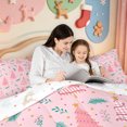 thumbnail image 5 of Manfei Cute Animals 7-Piece Twin Bedding,Christmas Print Bedding Comforter Set,Xmas Reversible, 5 of 7