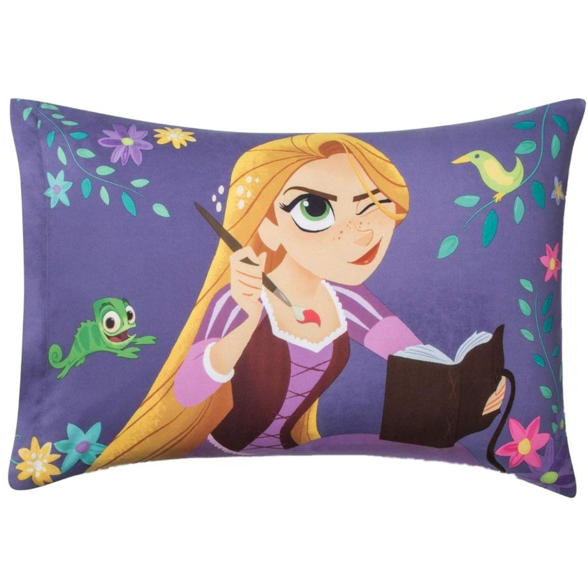 Disney Tangled Rapunzel Reversible Pillowcase Standard Size, Pillow