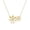 Yellow Gold, variant on Daisy 18k Yellow Gold Plated Flower Pendant Necklace with Swarovski Crystals for Women