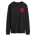 thumbnail image 2 of Marvel The Avengers - Captain America Comic - Adult Long Sleeve Graphic T-Shirt, 2 of 5