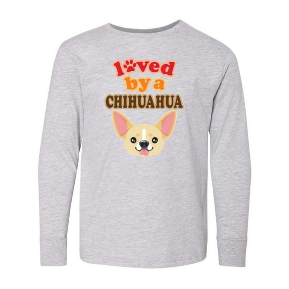 Inktastic Chihuahua Dog Lover Long Sleeve Youth T-Shirt