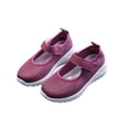 thumbnail image 5 of YOUYEDIAN Orthopedic Shoes for Toddler Girls Hollow out Mary Jane Shoes Breathable Soft-Soled Dance Flats (Purple, 5 Big Kid), 5 of 5