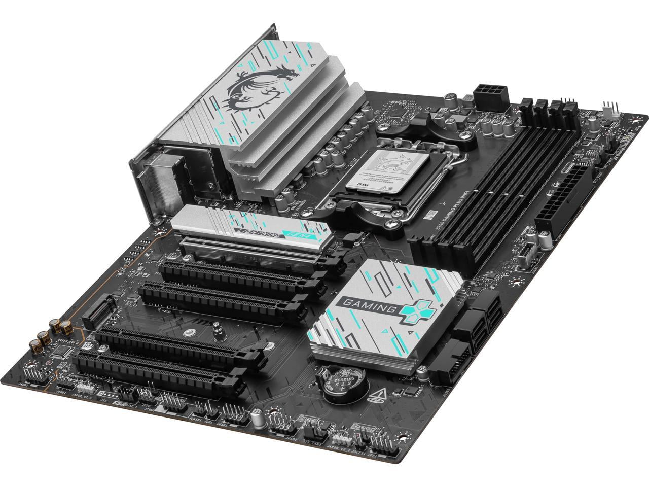MSI B840 GAMING PLUS WIFI Gaming Desktop Motherboard, B840 Chipset, Socket AM5, ATX