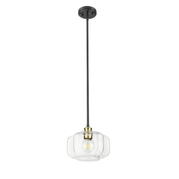 IN20033BK Acclaim Lighting Oxley - 1 Light Pendant-8.75 Inch Tall and 10 Inch Wide