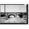 thumbnail image 2 of Historic Framed Print, Central of Georgia Railway, 1853 Brick Arch Viaduct, Spanning West Boundary Street & Savannah-Ogeechee, Savannah, Chatham County, GA - 6, 17-7/8" x 21-7/8", 2 of 9