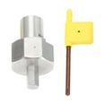 thumbnail image 2 of Dog Hole Chamfer Reamer, 9mm Hex Shank Dog Hole Deburring Tool  for 20mm Holes, 2 of 7