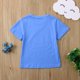 thumbnail image 2 of Gibobby Blusa Niños Camisetas sin mangas para niño Camisetas básicas(Azul, 3-4 Años), 2 of 5