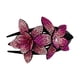 thumbnail image 2 of Pinza para el cabello con doble flor de diamantes de imitación para mujer, pinza para el cabello con cristales, pasadores para peinar el cabello, tocado de diamantes de imitación para mujeres y n, 2 of 8