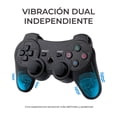 thumbnail image 2 of Control Inalambrico Recargable Buytiti Compatible Con PS3 Play 3 PC Laptop, 2 of 6