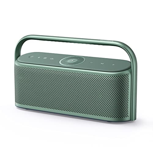 Soundcore Motion X600 Altavoz Bluetooth portátil con audio espacial inalámbrico de alta resolución, sonido de 50 W, resistencia al agua IPX7, tiempo de reproducción prolongado de 12 horas, ecualizador