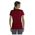 thumbnail image 2 of G500L Gildan Ladies Heavy Cotton T-Shirt Ant Cherry Red 3XL, 2 of 2