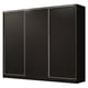 thumbnail image 1 of Ropero Closet Madesa Royale 3 Puertas Negro, 1 of 10