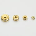 thumbnail image 5 of Pack of 100 Rhinestones Spacer Beads Loose Beads Jewelry Making Component Suitable for Necklace Crafting, 5 of 9