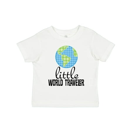 

Inktastic Little World Traveler Gift Toddler Boy or Toddler Girl T-Shirt
