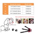 thumbnail image 3 of Bozal, para perros que ladran y no muerden, bozal ajustable, transpirable, bozal potable, 3 of 5