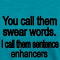 thumbnail image 3 of CafePress - You Call Them Swear Words T Shirt - Womens Tri-blend T-Shirt, 3 of 4