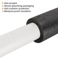 thumbnail image 5 of Uxcell Foam Tube Sponge Protective Sleeve Black Seal Sleeve Polyethylene Pipe 60x80mm  for Pipe Insulation, Pack of 4, 5 of 5