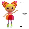 thumbnail image 4 of Lalaloopsy Silly Hair Doll - April Sunsplash with Pet Toucan, 13" rainbow hair styling doll with multicolor hair (yellow, red, orange, pink) & 11 accessories in reusable salon package playset, Ages 3+, 4 of 6