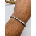 thumbnail image 2 of CZ Silver Tennis Bracelet,Crystal Cubic Zirconia,925 Sterling Silver, Dainty bracelet,gift for women, 2 of 4