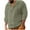 Army Green, variant on Mens Tops Long Sleeve V-Neck Lapel Botton Comfrotable Soft Plain Colored Sun Shirt Clothes