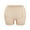 Apricot, variant on Wacanda Women's Tummy Control Panty Underwear Padded Butt Lifter Shaper Fake Butt S-3XL