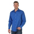 thumbnail image 2 of Gioberti Men’s Solid Long Sleeve Western Shirt with Pearl Snap-on Buttons, 2 of 4