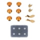 thumbnail image 2 of Pulgares de pulgar de metal para controlador inalmbrico Edge, joysticks analógicos, joysticks de repuesto de acero inoxidable, botones con paletas, joysticks y paletas de metal, 2 of 7