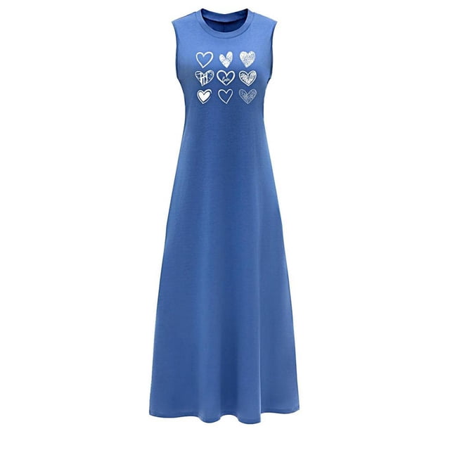 Vestido de verano para mujer, vestido informal clásico para fiesta de aniversario, oficina de compras M