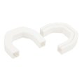 thumbnail image 5 of Dualoai 2Pcs Tow Hooks Covers Front Tow Hook Sleeves Replaces Easy Installation Silicone White, 5 of 9