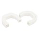 thumbnail image 5 of 2x Fundas de silicona para ganchos de remolque Accesorios automotrices Pieza de coche Fácil de instalar Remolque Blanco, 5 of 9